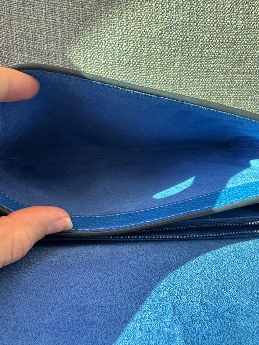 Coach Blue Soft Tabby Multi Way Crossbody - Picture 6 of 11